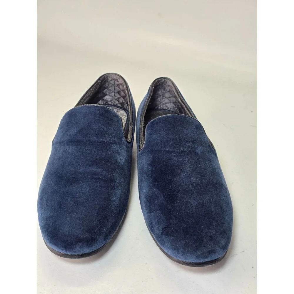 Giorgio Brutini Men's Shoes Size 10 M Blue Velvet Slip On Dress Formal Loafers